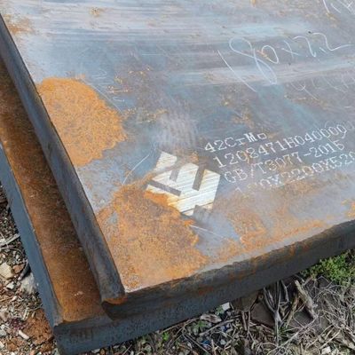 AISI4140 / 42CrMo4 / SCM440 Alloy Steel Plate ASTM EN GB Standard Custom Cutting Steel Plate