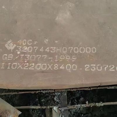 GB/T 3077 Standard 40Cr Steel Plate / Alloy Steel Thickness 10.0 - 200mm  for Structure
