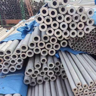 316Ti Stainless Steel Pipe Tube / UNS S31636 Stainless Steel Hollow Pipe ASTM JIS EN GB Standard