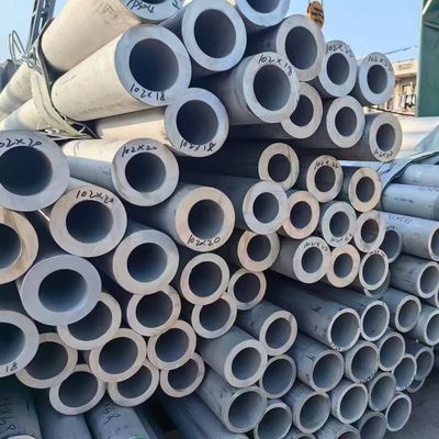 316Ti Stainless Steel Pipe Tube / UNS S31636 Stainless Steel Hollow Pipe ASTM JIS EN GB Standard