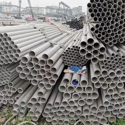 Duplex 2507 Stainless Steel Pipe Tube SS2507 / UNS S32750 Hollow Tube For Chemical Industrial