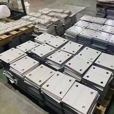 Laser Cutting Stainless Steel Plate Thickness 1.0 - 30.0mm Without Burr Cutting Round Square Shape