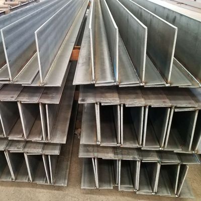 304 316L 201 310S Plate Wleded Stainless Steel H Beam / Pickled Santi Finishing