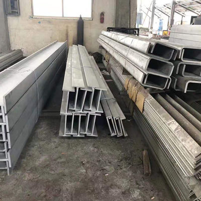 Welded Type Stainless Steel H Beam / SS Beam Thickness 4.0 - 30.0mm In 6m Length