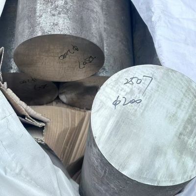 Duplex 2507 Stainless Steel Round Bar UNS S32750 DSS Rod Diameter 8 - 350mm Black  Bright Bars