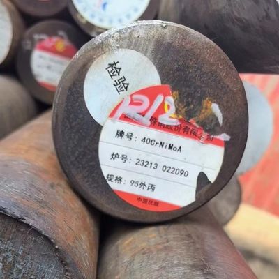 40CrNiMoA Alloy Steel Round Bar Custom Cutting Any Length Hot Rolled And Forged Round Bars