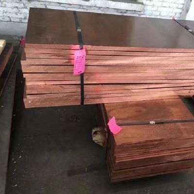 C11000 / T2 Copper Plate Sheet 99.9% Pure Copper Plates Thickness 0.5 - 100mm ASTN EN Standard