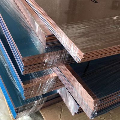 C11000 / T2 Copper Plate Sheet 99.9% Pure Copper Plates Thickness 0.5 - 100mm ASTN EN Standard
