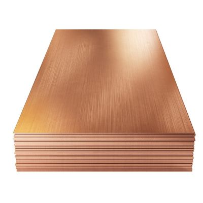 99.9% Pure Copper Plate Thickness 1.0 - 200mm Custom Cutting Any Size C11000 Copper