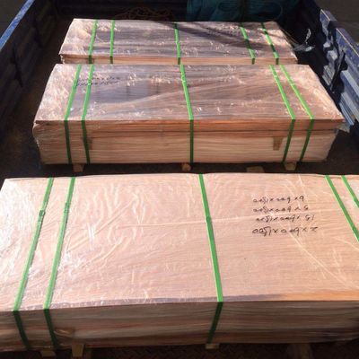 CU-ETP Pure Copper Plate 99.9% 99.95% Copper CNC Cutting Plate C11000 Red Copper
