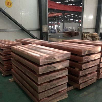 CU-ETP Pure Copper Plate 99.9% 99.95% Copper CNC Cutting Plate C11000 Red Copper