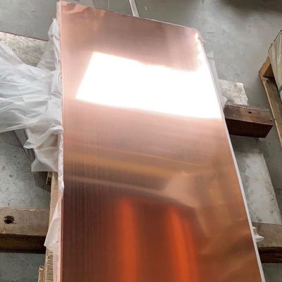 Copper Plate 0.5-200mm Copper Plate C1100 C10100 Chromium Zirconium Copper Plate