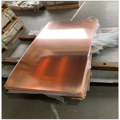 Copper Plate 0.5-200mm Copper Plate C1100 C10100 Chromium Zirconium Copper Plate