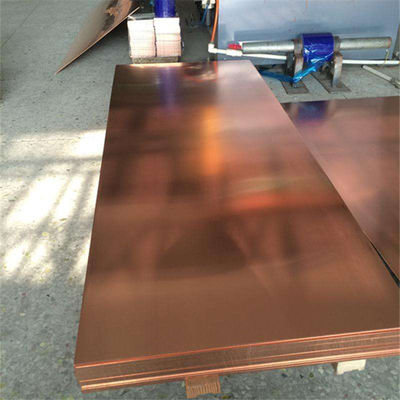 ASTM Standard C10200 Copper Oxygen Free High Conductivity C10200 Plate & Sheet