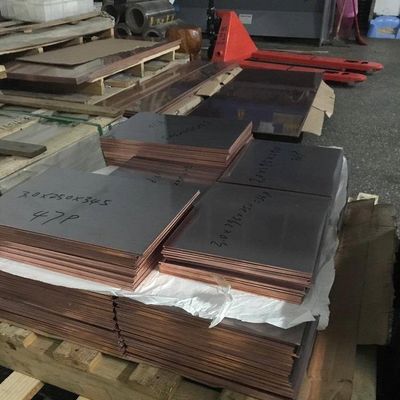 C11000 C10100 C10200 Copper Sheet/Plate Industry and Building 99.9% Pure Purity Copper Alloy 4X8 Copper Sheet Plate