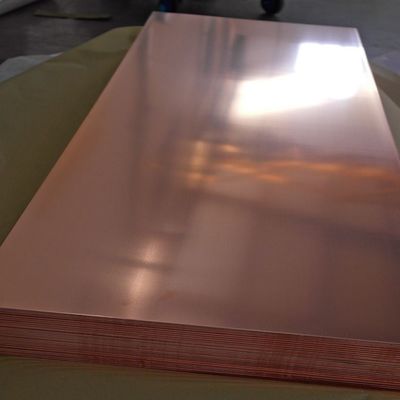 ASTM EN DIN JIS GB Standard Copper Sheet & Plate 0.4 - 100mm Copper Soft Plate
