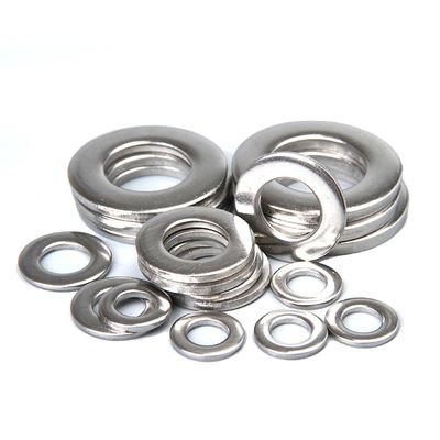 Din125A Stainless Steel Polished Flat Washers Carbon Steel Gasket M2 - M40