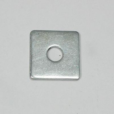 Zinc plated rectangular flat washer galvanized metal steel 3/8" flat square washer