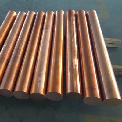 ASTM Standard C10200 Copper Round Bar Smooth Surface Without Burr C102 Copper Rod