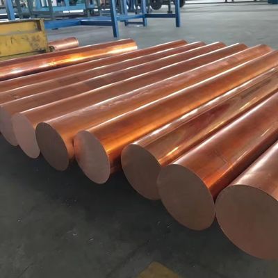 ASTM Standard C10200 Copper Round Bar Smooth Surface Without Burr C102 Copper Rod