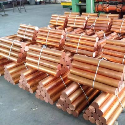 ASTM Standard C10200 Copper Round Bar Smooth Surface Without Burr C102 Copper Rod