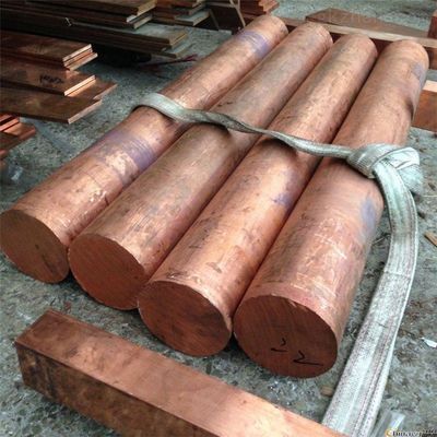 ASTM Standard C10200 Copper Round Bar Smooth Surface Without Burr C102 Copper Rod