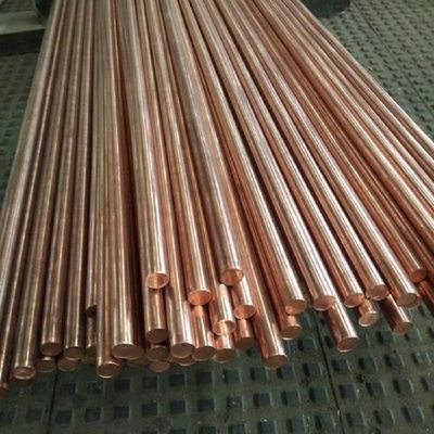 OF-CU Copper Round Bar C10200 Oxygen-free Copper Diameter 4 - 250mm Smooth Surface