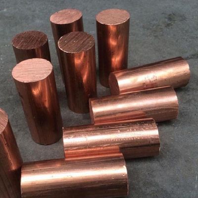 Oxygen-Free Copper C10200 / C102 Round Copper Bar in 3m Lnegth Copper Rod