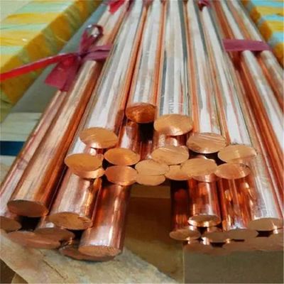 Copper Round Bar UNS C12000 / C1220 Pure Copper 99.9% SW-Cu SF-Cu Copper Alloy
