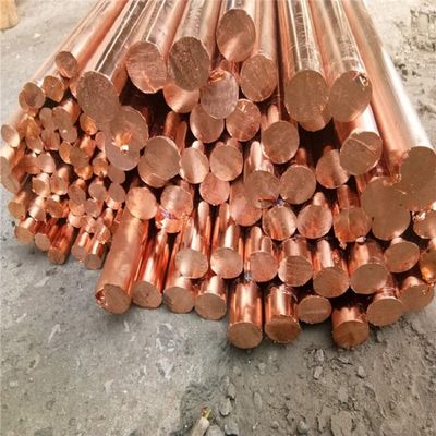 Copper Round Bar UNS C12000 / C1220 Pure Copper 99.9% SW-Cu SF-Cu Copper Alloy