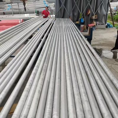 ASTM SA312 SA213 Stainless Steel Pipe Tube / Round Shape Stainless Steel Pipe in 5.8m 6m Length