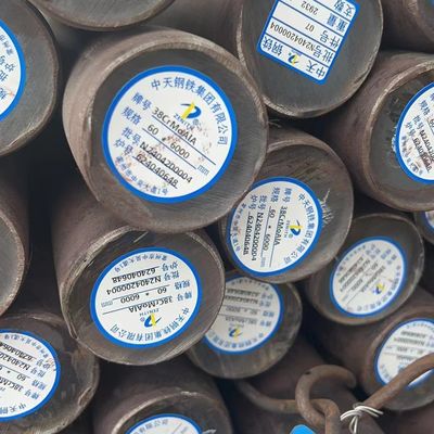 38CrMoAlA Alloy Steel Round Bar Hot Rolled 10 - 350mm Alloy Steel Rod Q+T