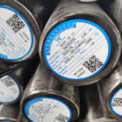 SAE4320H Alloy Steel Round Rod in  6m Length ASTM AISI Standard Forged Steel Rod