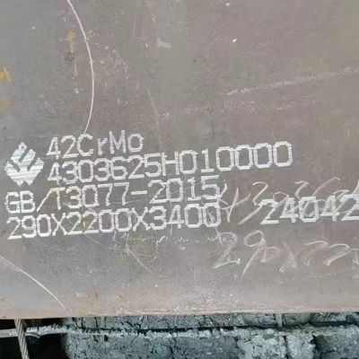 BS EN 42CrMo4 | 1.7225 Alloy Engineering Steel Plate Hot Rolled 30 - 300mm Forged Steel