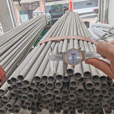 Bright Anneal / Hot Rolled 904L Stainless Steel Pipe DIN 1.4539 SS Pipe in 3m 6m Length