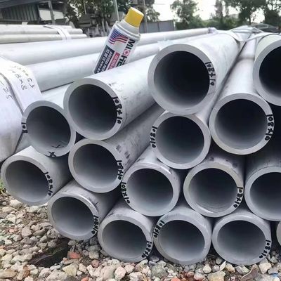 AISI310S Polished Hairline Ss Round Seamless Pipe In Petroleum And Chemical