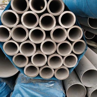 EN 10088-3 Stainless Steel Pipe Grade 1.4845 SS Pipe In 6m Length SS Hollow Pipe