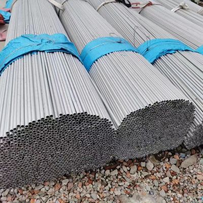 EN 10088-3 Stainless Steel Pipe Grade 1.4845 SS Pipe In 6m Length SS Hollow Pipe