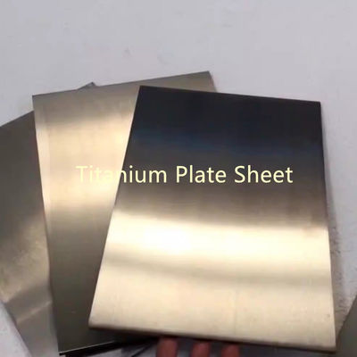 ASTM B265 GR1 GR2 GR3 GR4 Titanium Plate Pure Titanium Sheet for Industrial