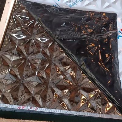 Water Ripple Stainless Steel Sheet 201 304 For Small / Middle / Big Water Ripple Finishing