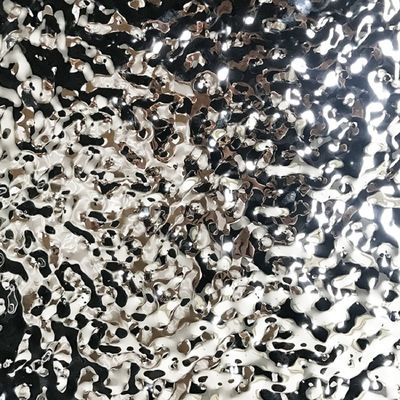 Water Ripple Stainless Steel Sheet 201 304 For Small / Middle / Big Water Ripple Finishing