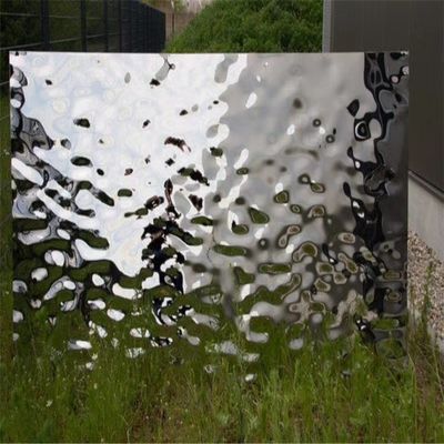 Bright Surface Water Ripple Stainless Steel Sheets Plates 4ft*8ft with Laser Film Protect