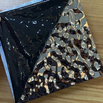 Bright Surface Water Ripple Stainless Steel Sheets Plates 4ft*8ft with Laser Film Protect