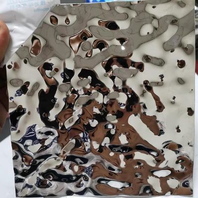 4*8ft Stainless Steel Small Wave Water Ripple Sheet Grade AISI 304 316L for Roofing