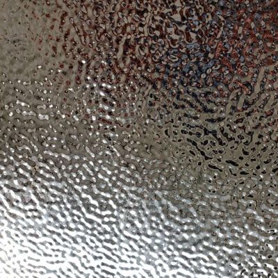 Water Ripple Stainless Steel Plate & Sheet AISI304 Mirror Surface With Laser Film
