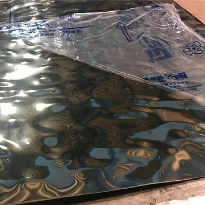 Water Ripple Stainless Steel Sheets 0.3mm 0.4mm 0.5mm 0.6mm 0.8mm 1.0mm 1.2mm 1.5mm 2.0mm 2.5mm 3.0mm