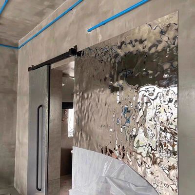 Water Ripple Stainless Steel Sheets 0.3mm 0.4mm 0.5mm 0.6mm 0.8mm 1.0mm 1.2mm 1.5mm 2.0mm 2.5mm 3.0mm