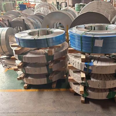 3/4H AISI301 Stainless Steel Strips SS Strip Thickness 0.1 - 2.5mm 2B Bright Surface SS Coil