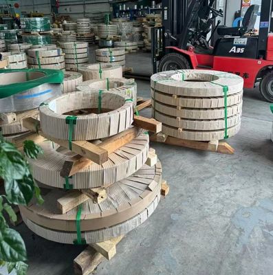 304 3/4H Stainless Steel Strips Band 0.1 - 3.0mm Precision Slit Cutting SS Strips