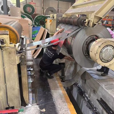 Cold Rolled 2B Surface AISI304 EN 1.4301 Stainless Steel Strip Band Coils For Packing